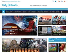 Tablet Screenshot of dailynintendo.nl